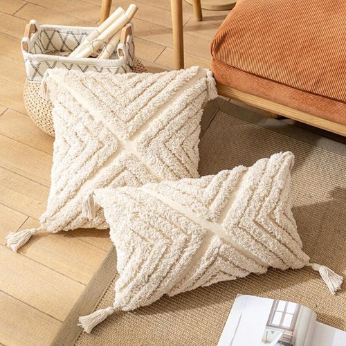 Housses oreiller boho - d'oreiller,