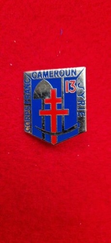 Insigne 13é corps francs - 13é, bg