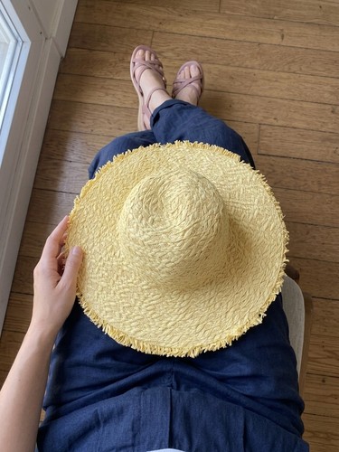 Chapeau paille capeline - chapeau,