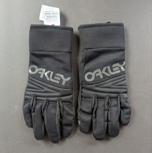 Oakley gloves black white - oakley,