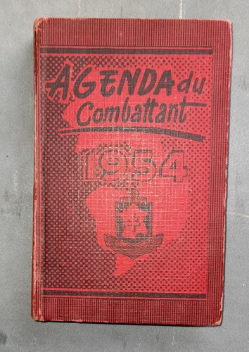 Agenda combattant 1954 - du,