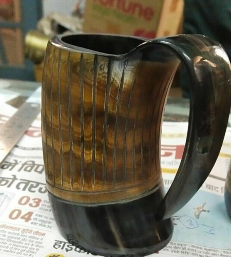 Ancienne tasse corne - tasse, à