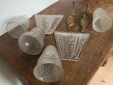Lot Luminaire  Art Deco