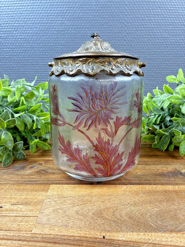 Bonbonnière ancienne verre - ancienne, en
