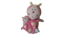 Doudou peluche papillon et son doudou 28 cm Luminou