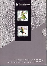 1994 Allemagne Fédérale Année Complèt Comme de Livre de la Poste Allemand Neuf