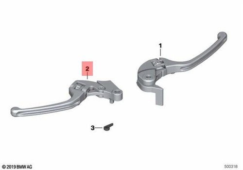 Genuine bmw clutch lever - bmw, hp