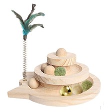 Jouet pour Chat en Bois à 2