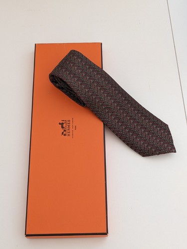 Hermès cravate vintage motifs - cravate,