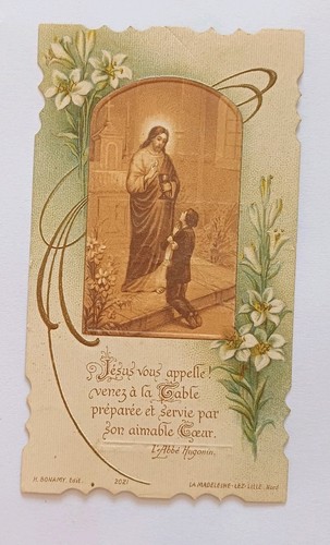 Ancienne image pieuse
