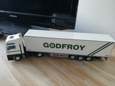 ELIGOR SURBER CAMION MAN TG XXL SEMI REMORQUE FRIGO CHEREAU TPS GODFROY 1/43