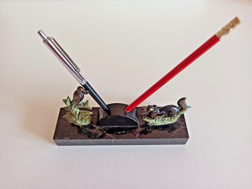 Ancien porte crayon - ancien, art