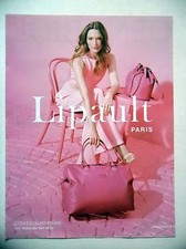 PUBLICITE-ADVERTISING :  LIPAULT  Collection Plume  2016 Sacs,Maroquinerie