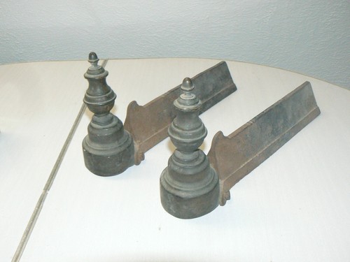 Ancienne paire chenets - paire,