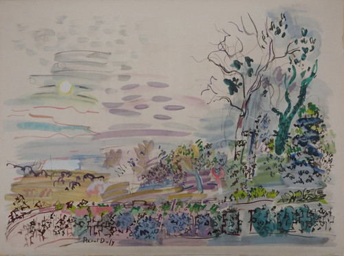 Raoul dufy vignes - dufy,