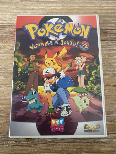 Dvd pokémon voyage johto - voyage,