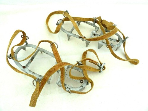 Crampons glace anciens - à,