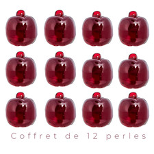 Perles décoratives en verre