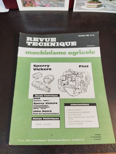 Revue technique machinisme - (1a)revue,
