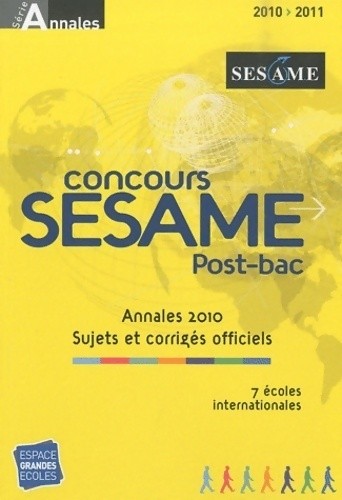 Concours sesame annales - sesame, :