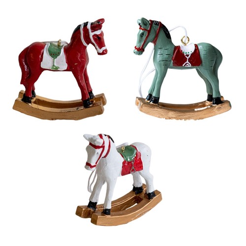 Statue cheval noël - de,