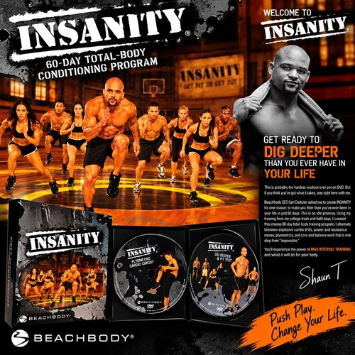 Insanity workout dvd shaun - insanity, t