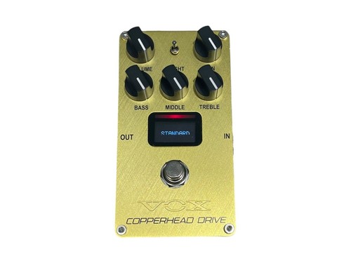 Pédale effets overdrive vox - pédale, d'effets