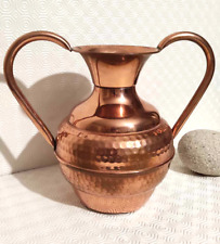 vase potiche jardinière amphore en cuivre vintage
