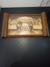 Ancien Plateau en bois massif