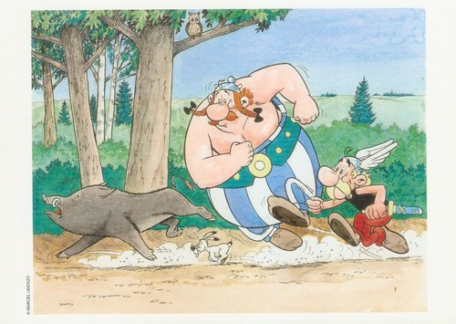 Uderzo libris non - non, signé