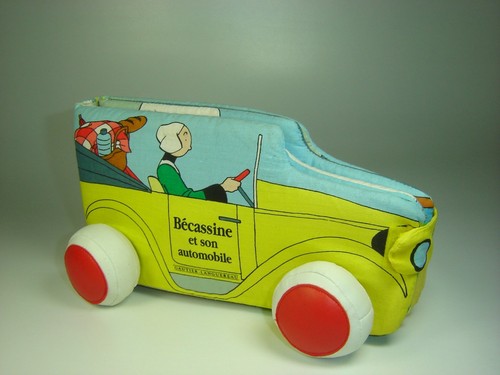 Livre tissu becassine - livre,