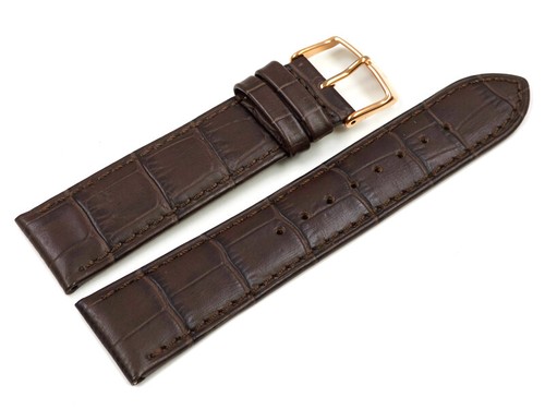 Bracelet montre marron foncé