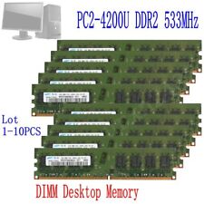 16GB 8GB 4GB 2GB DDR2-533Mhz PC2-4200 240pin bureau DIMM mémoire pour Samsung FR