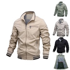 Hommes Coton Bomber Veste