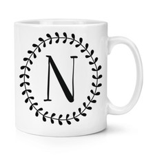 Lettre N Couronne Florale