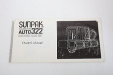 Sunpak Thyristor Auto 322