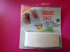 MINI SOUDE SAC PLASTIQUE , ALIMENT , DOCUMENTS , PECHE , BRICOLAGE NEUF