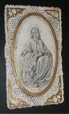 Ancienne image pieuse, rare
