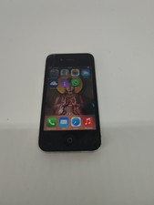 Apple iPhone 4 - 16 Go - Noir Fonctionne Vendu HS Pièces/Réparation 