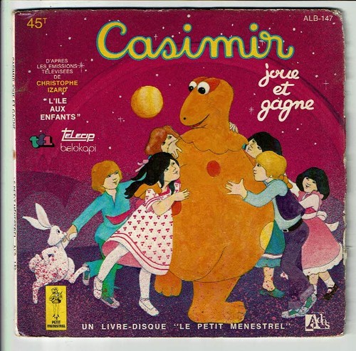 Casimir vinyle 45t - casimir, joue