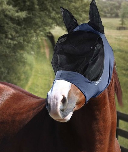 Masque cheval anti mouches - de,