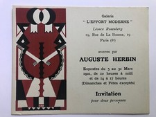 Auguste HERBIN Lithographie