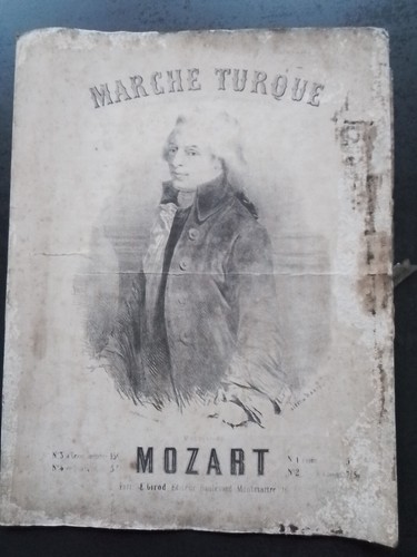 Partition ancienne piano - ancienne,