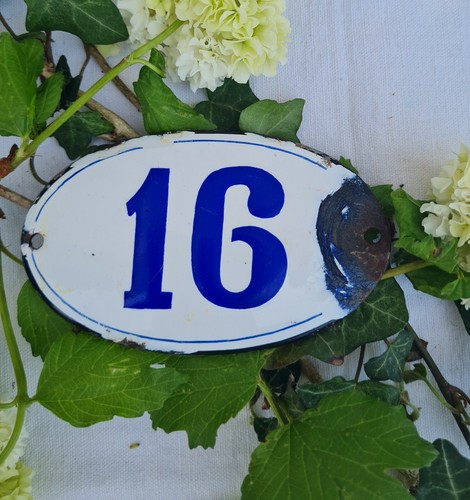 Ancienne petite plaque - petite,