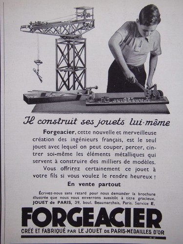 Publicité jouets forgeacier - publicitÉ,