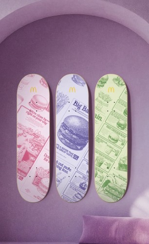 Planche skate mcdonald - skate, mcdonald's