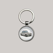 Porte-clefs Simca 9 Aronde grise porte-clés