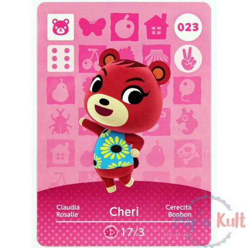 Carte amiibo animal crossing - carte,