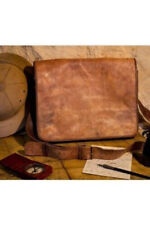 Sac cartable vintage en cuir