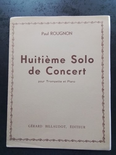 Partition paul rougnon - partition,